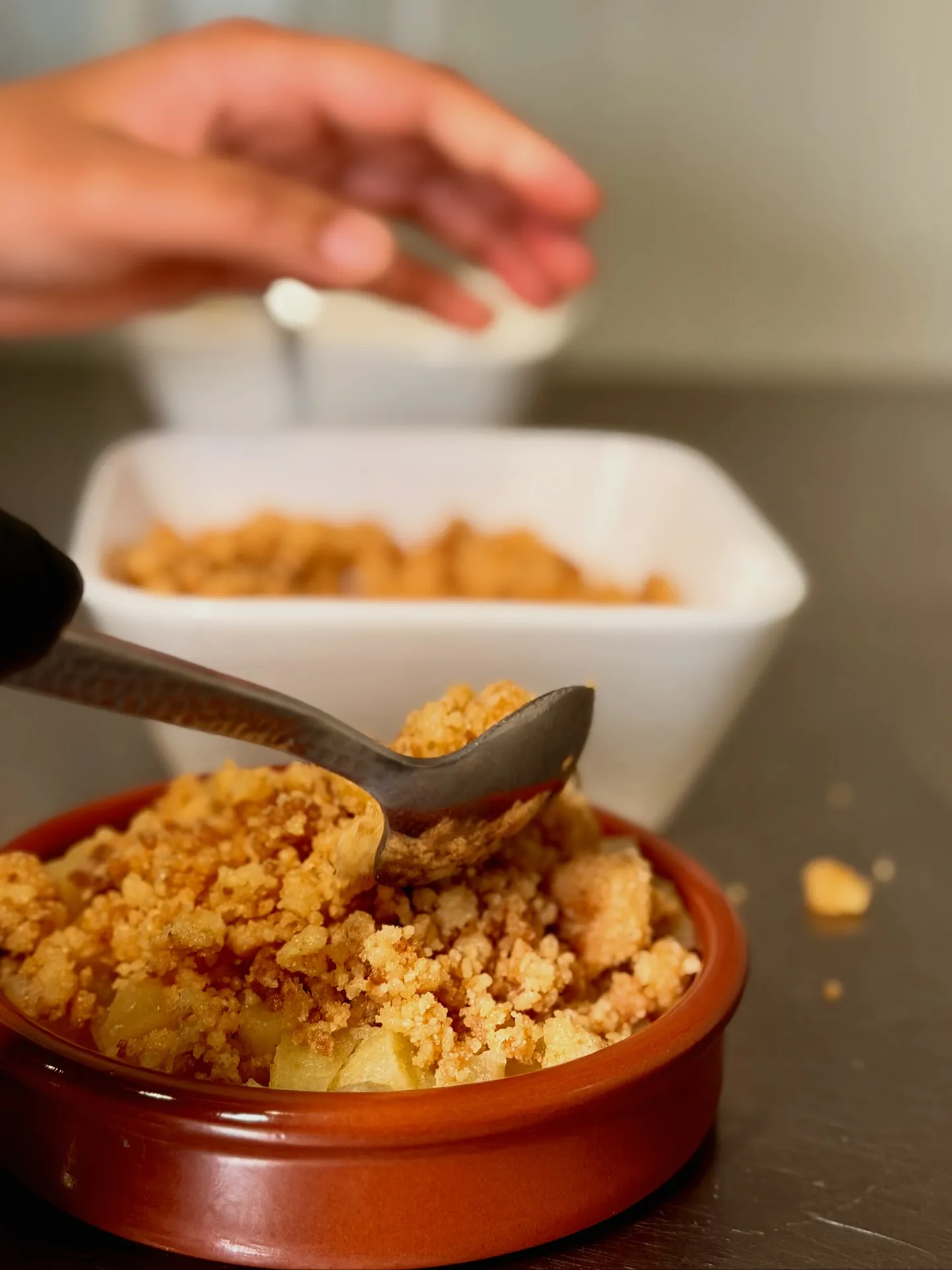 Crumble pommes